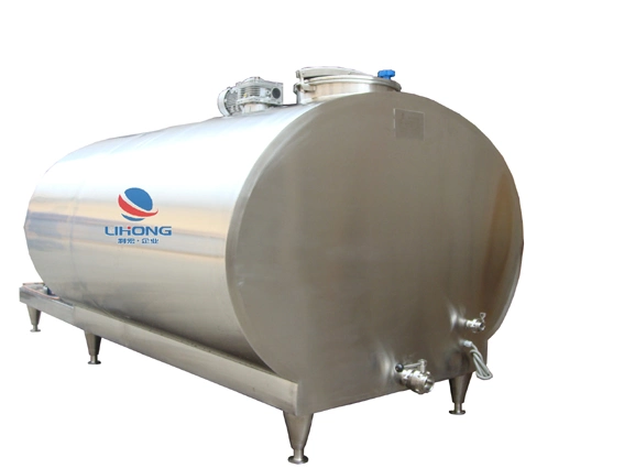 Direct Cooling Stainless Steel Sanitary Cooling Tank for Milk, Juice, etc