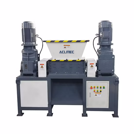 Garbage Truck Tire Crusher / Rubber Crusher / Old Tire Shredder Machine for Sale