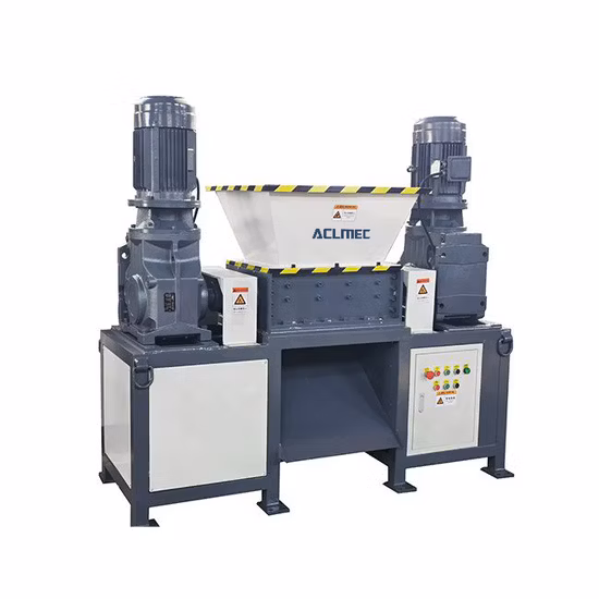 Garbage Truck Tire Crusher / Rubber Crusher / Old Tire Shredder Machine for Sale